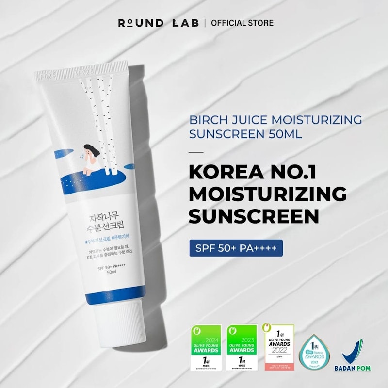 Round Lab Birch Juice Moisturizing Sunscreen SPF 50+ PA++++ 2