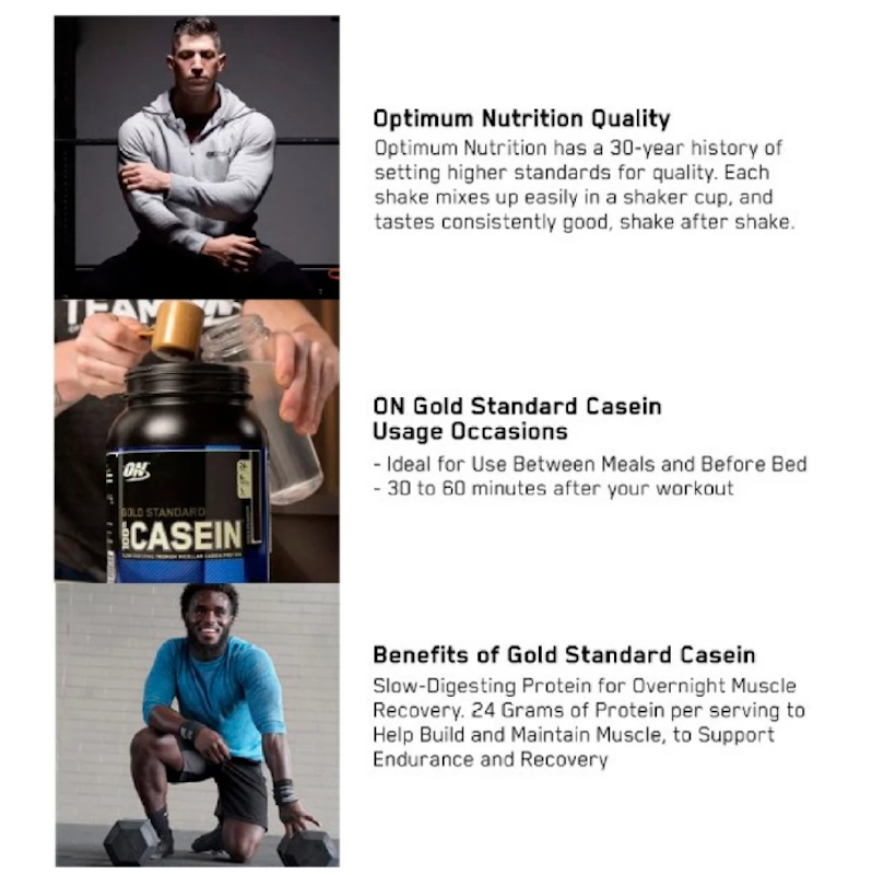 Optimum Nutrition Gold Standard Casein Vanilla 3