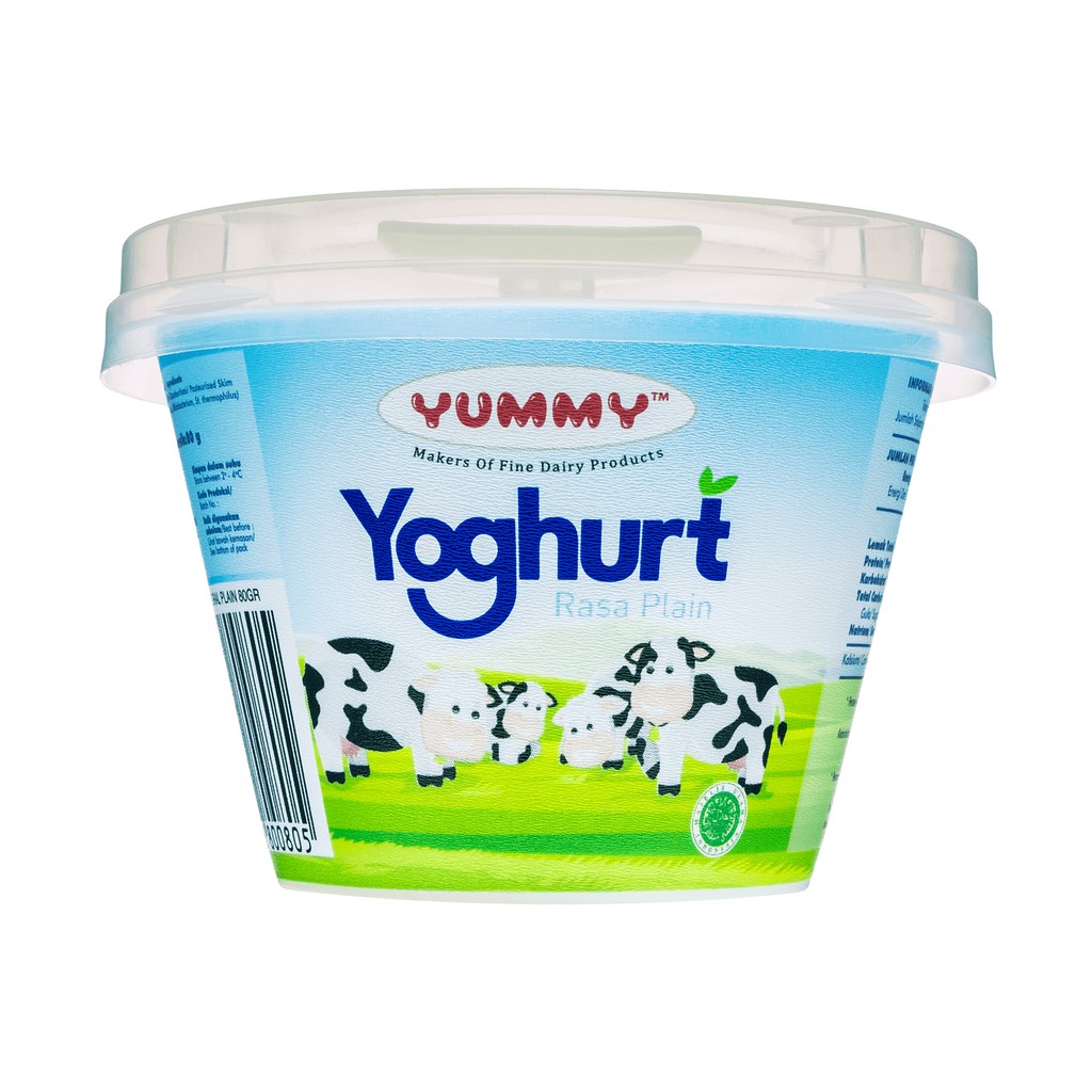 Yummy Food Utama Yummy Yoghurt Natural Plain
