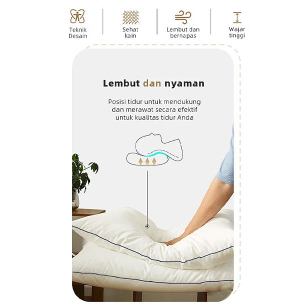  Dreamcotton Bantal Motif Bintang Jumbo