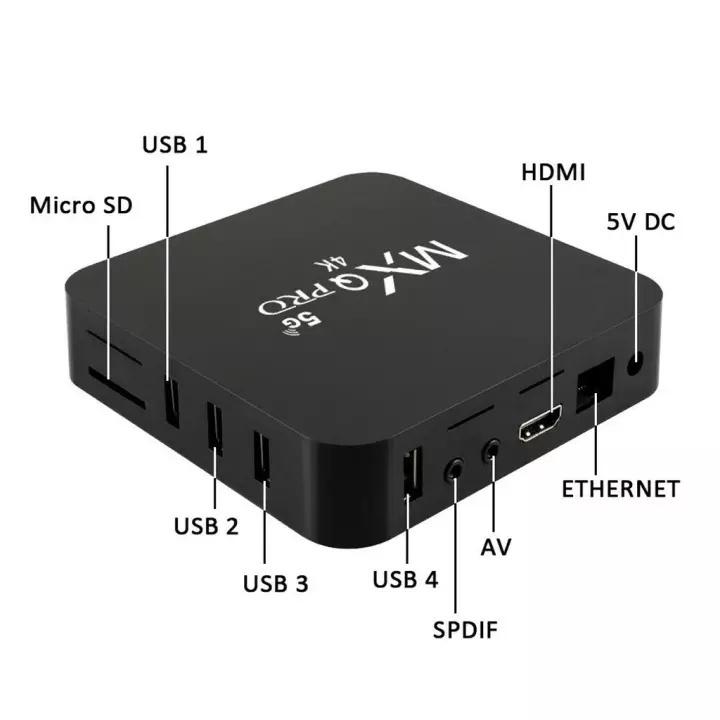 Indoteknik Dotcom Gemilang Tripsky MXQ Pro 4K Android TV Box
