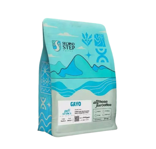 Second Step Coffee Gayo Arabica Roast Beans 1