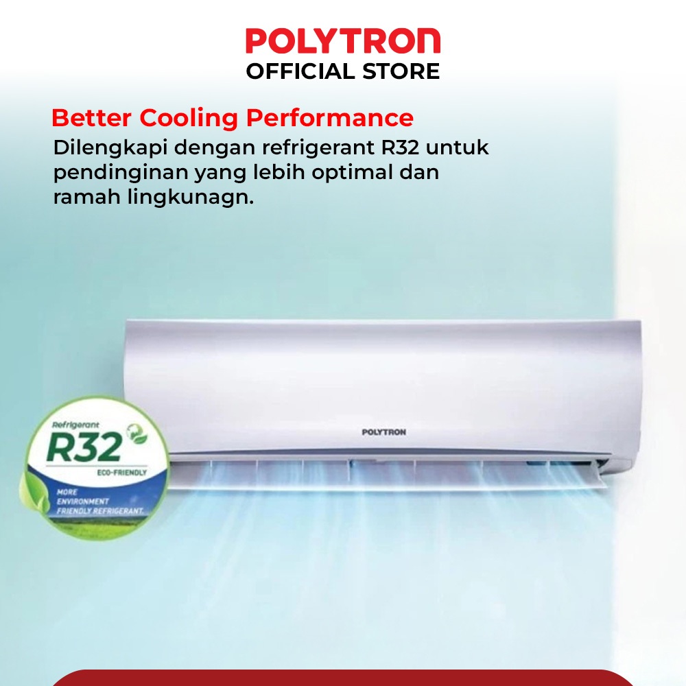 Hartono Istana Teknologi Polytron AC Deluxe 2 1 PK PAC-09VH