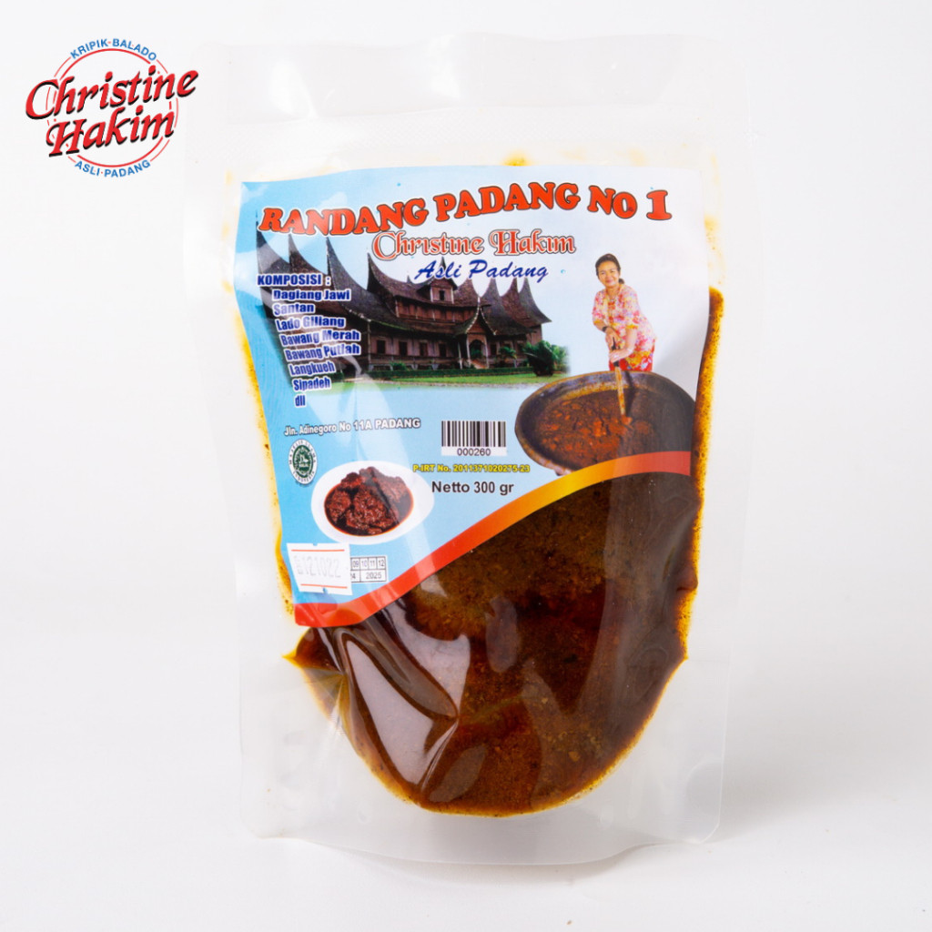 Toko Kripik Balado Christine Hakim Chip Christine Hakim Rendang Basah
