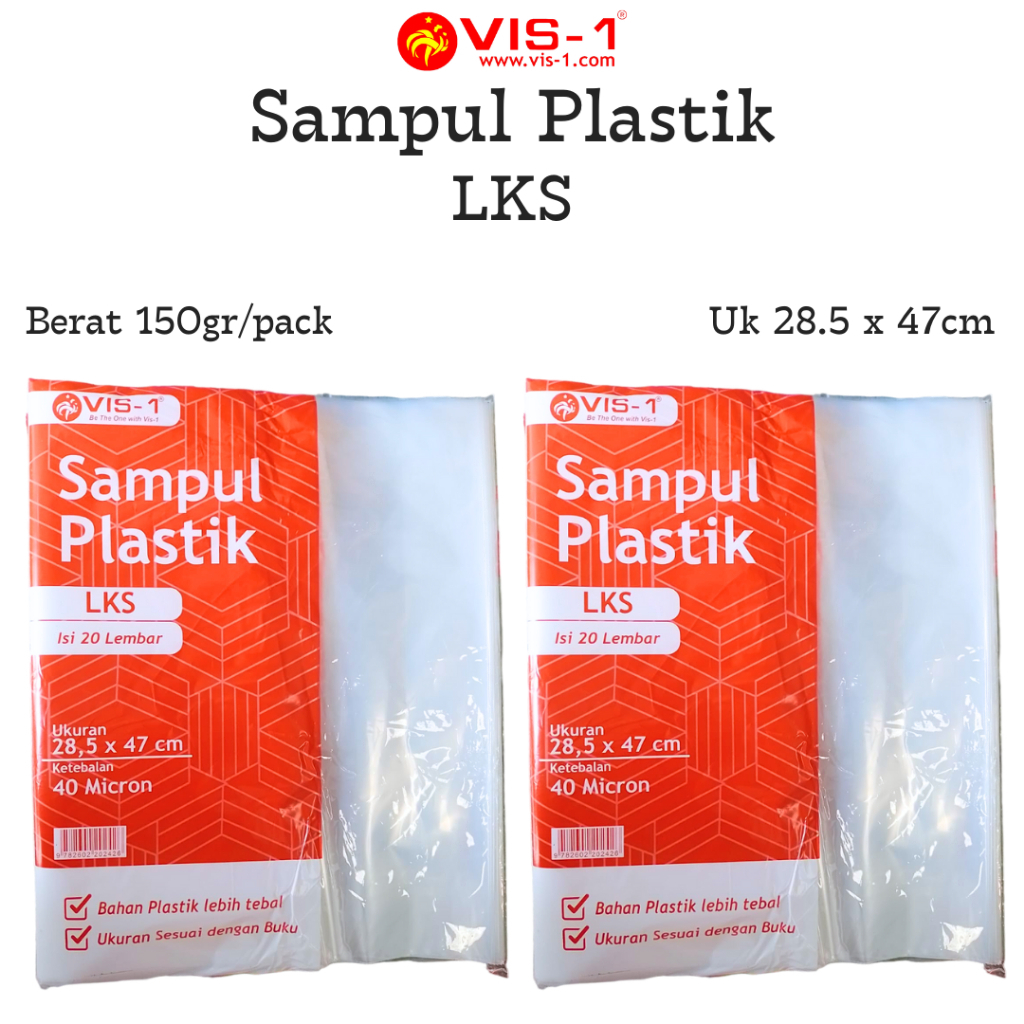 VIS-1 Sampul Buku Plastik 3
