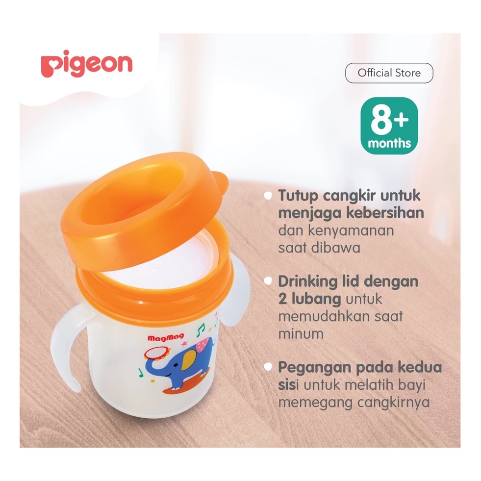 Pigeon Indonesia Pigeon Magmag Drinking Cup Step 4