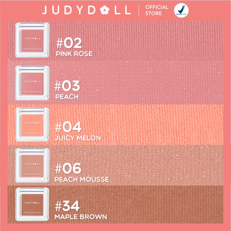 Judydoll Pretty Blush Powder #68 Sleeping Grape 3