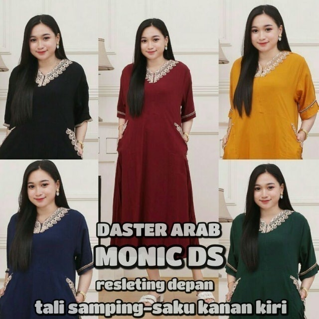 Daster Arab Monic Plus Saku 