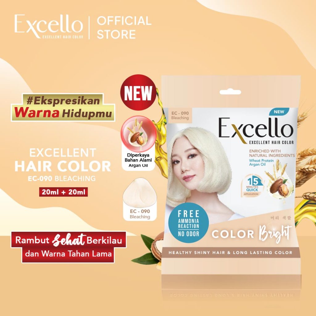 Priskila Prima Makmur Excello Excellent Hair Color Bleaching EC-090