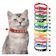 Cartoon Footprint Cat Collar 1