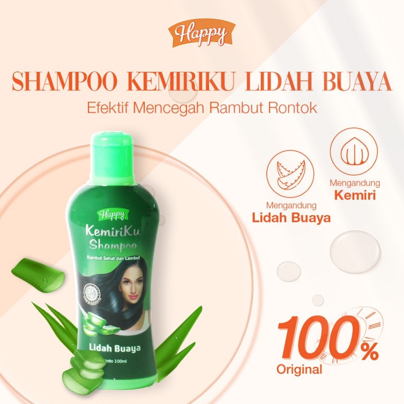 Happy Kemiriku Shampoo Lidah Buaya 4