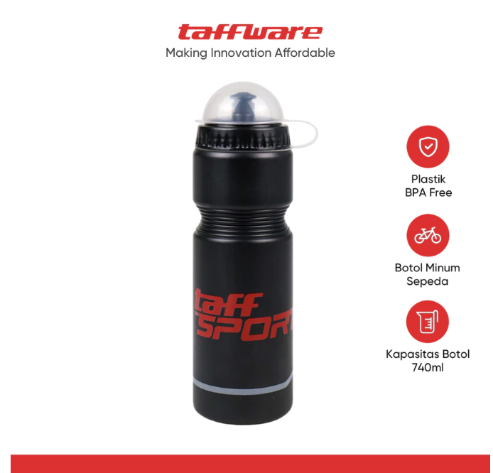 TaffSPORT Botol Minum BPA Free 730 ml 2