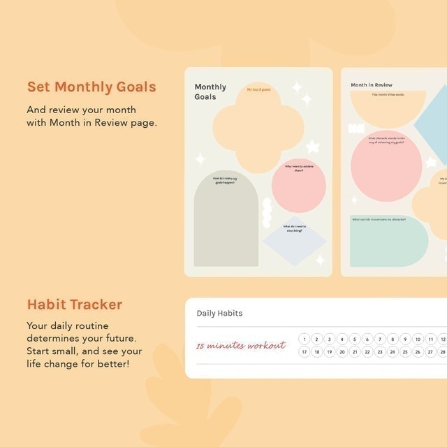 THREDESIGN Insight Planner Custom Calligraphy