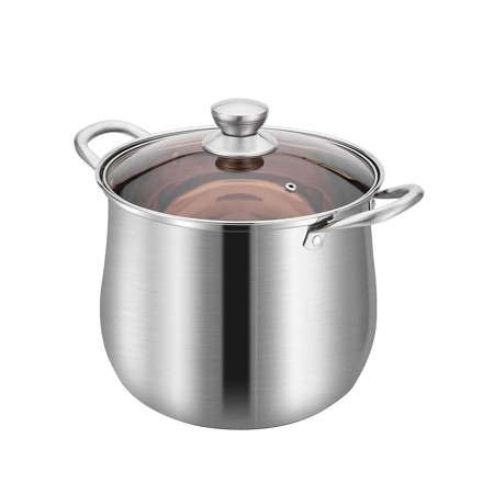 BMW Kitchenware Panci Aladin Stainless High Pot 22 cm