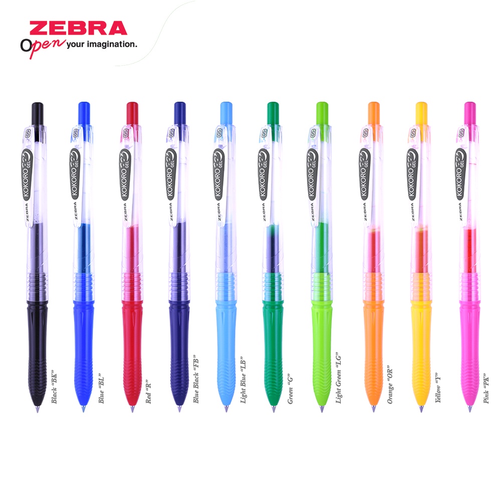 Zebra Asaba Industries Zebra Kokoro Gel Pen Pigment