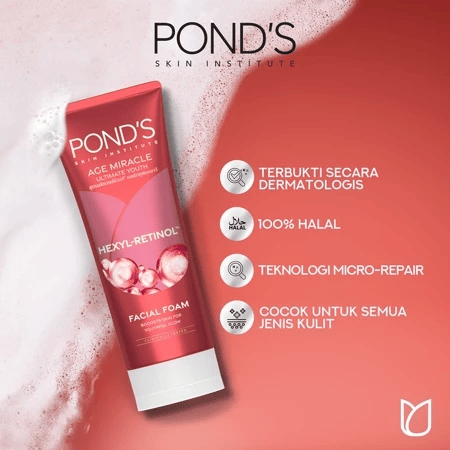 Unilever Indonesia Pond’s Age Miracle Hexyl-Retinol Facial Foam
