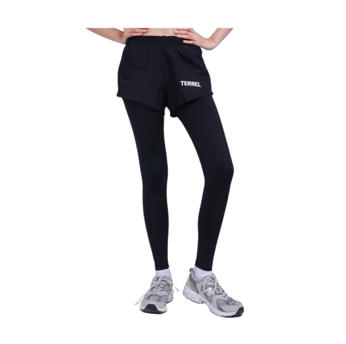 Terrel Sportswear Compression Short Active 2 in 1 1