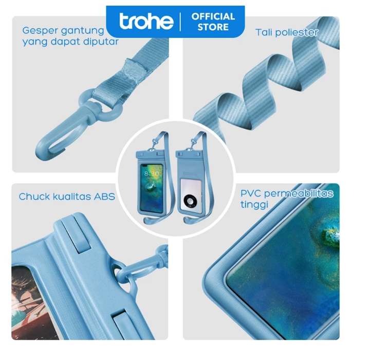 Trohe Technology International Trohe Tas Tahan Air Ponsel  111 