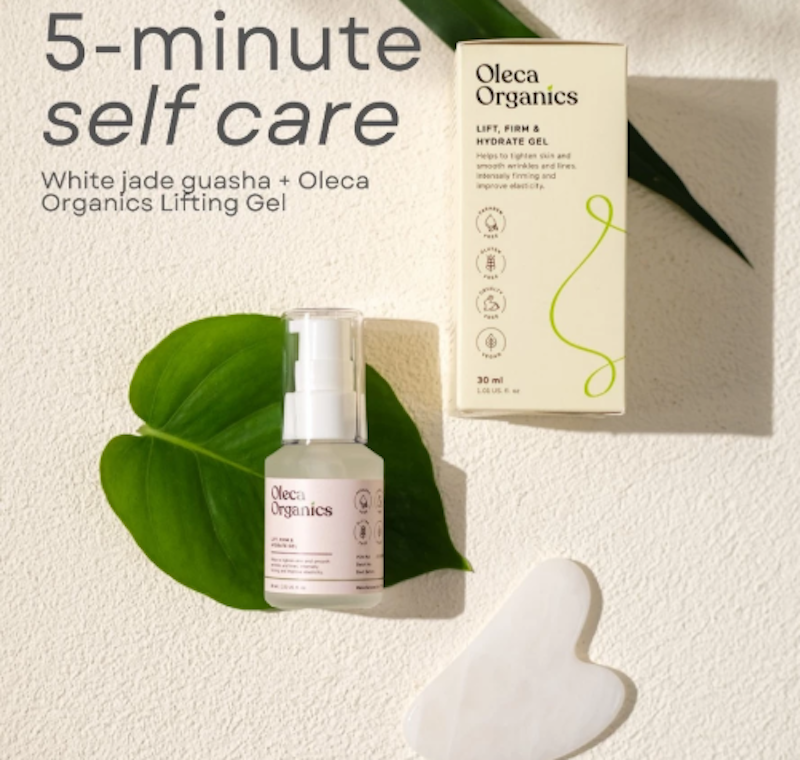 Oleca Organics White Jade Guasha 2
