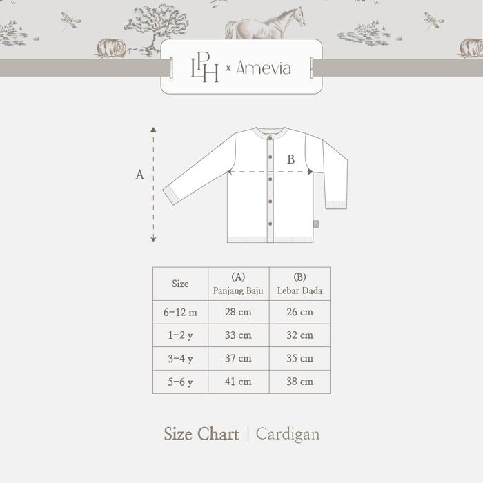 Indo Trade Cemerlang Little Palmerhaus x Amevia Cardigan