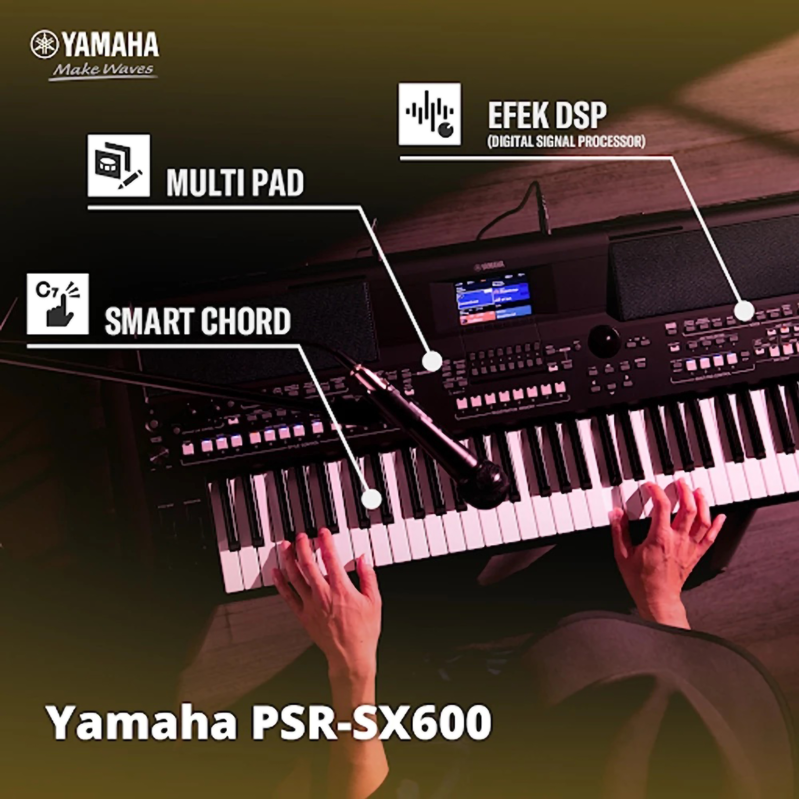 Yamaha Corporation Yamaha Arranger Workstations Keyboard PSR-SX600