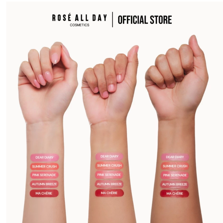 Rose Cosmetics International Rosé All Day Cheeky Flush Liquid Blush Dear Diary