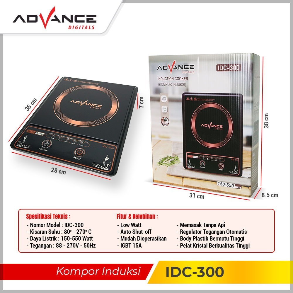 Advance Induction Cooker  IDC-300