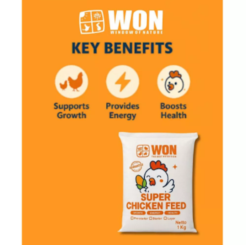 WON Super Chicken Feed Petelur 5