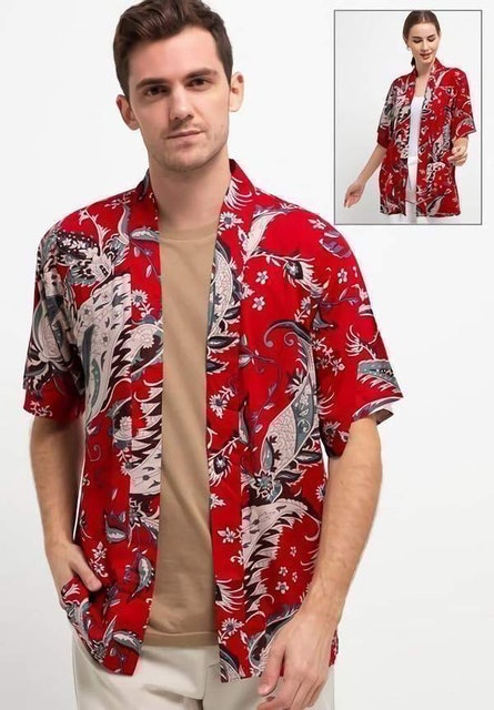 Nade KMN Kimono Unisex Batik 3