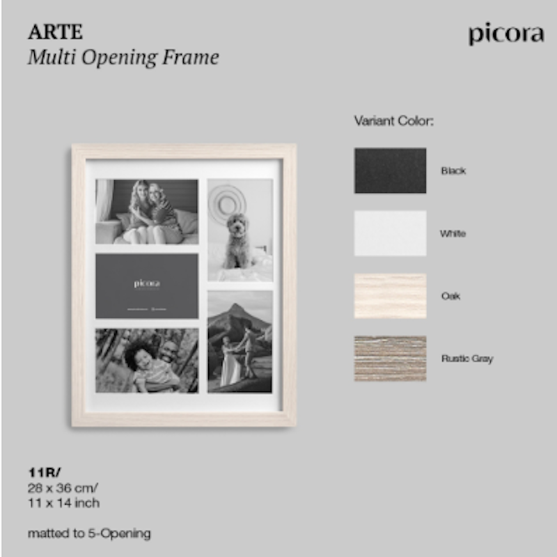 ARTE Multi Opening Frame 28x36cm 11R/5op