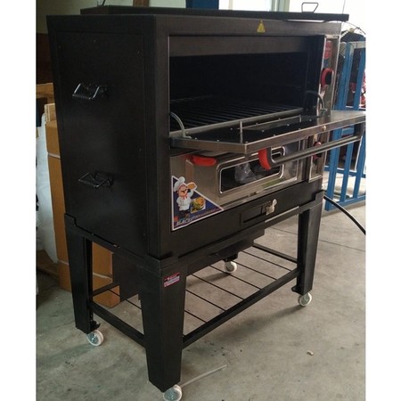 Zeppelin Group Zeppelin Black Gas Oven Zeppelin 2 Pintu G-LUX-90