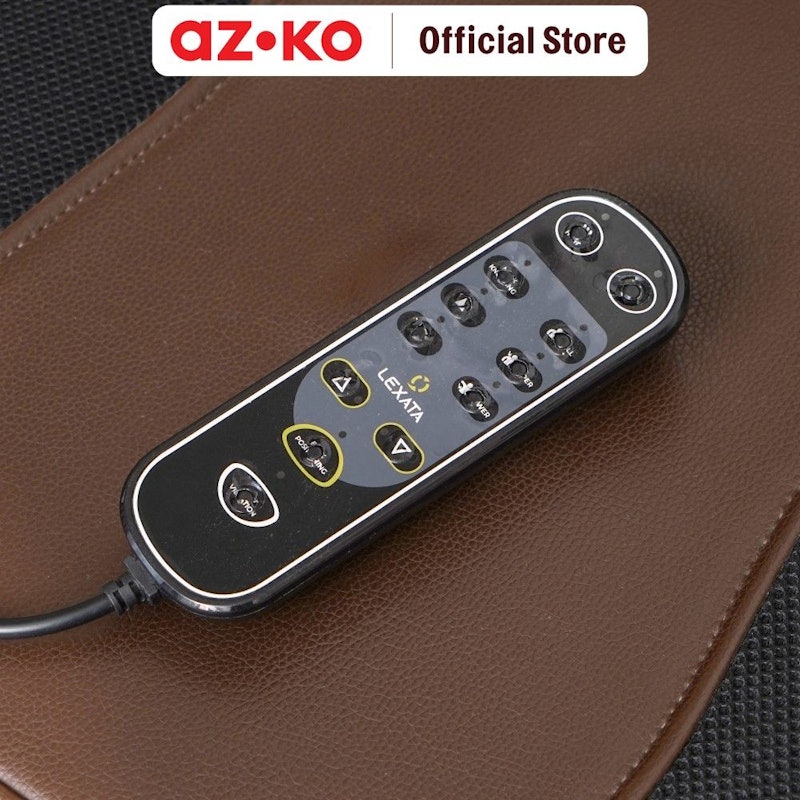 Aspirasi Hidup Indonesia Azko LEXATA Bantalan Leher dan Kursi Pijat Shiatsu