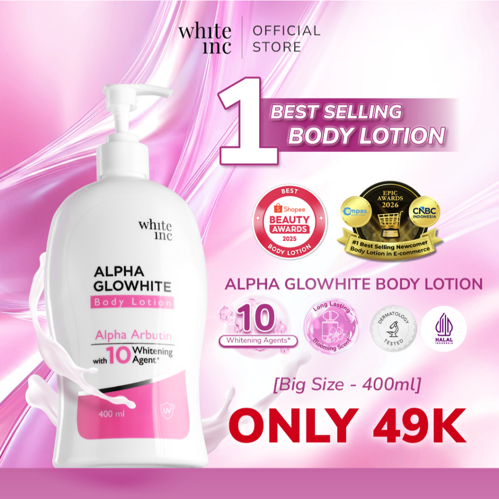 White Inc Alpha Glowhite Body Lotion 2
