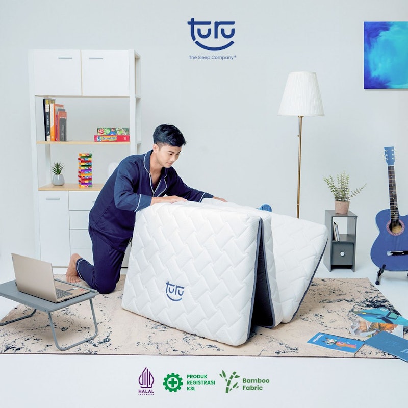 TURU Wave Kasur Lipat (Trifold) 4