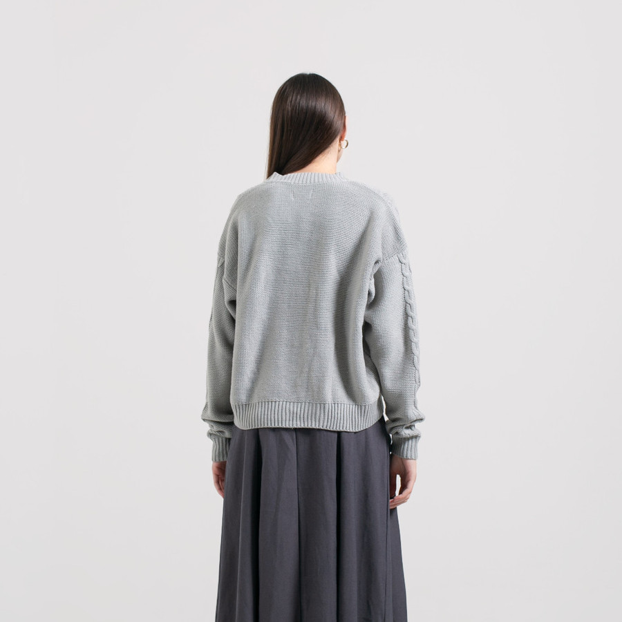 Vintage House Vintage House Cross Crop Cardigan