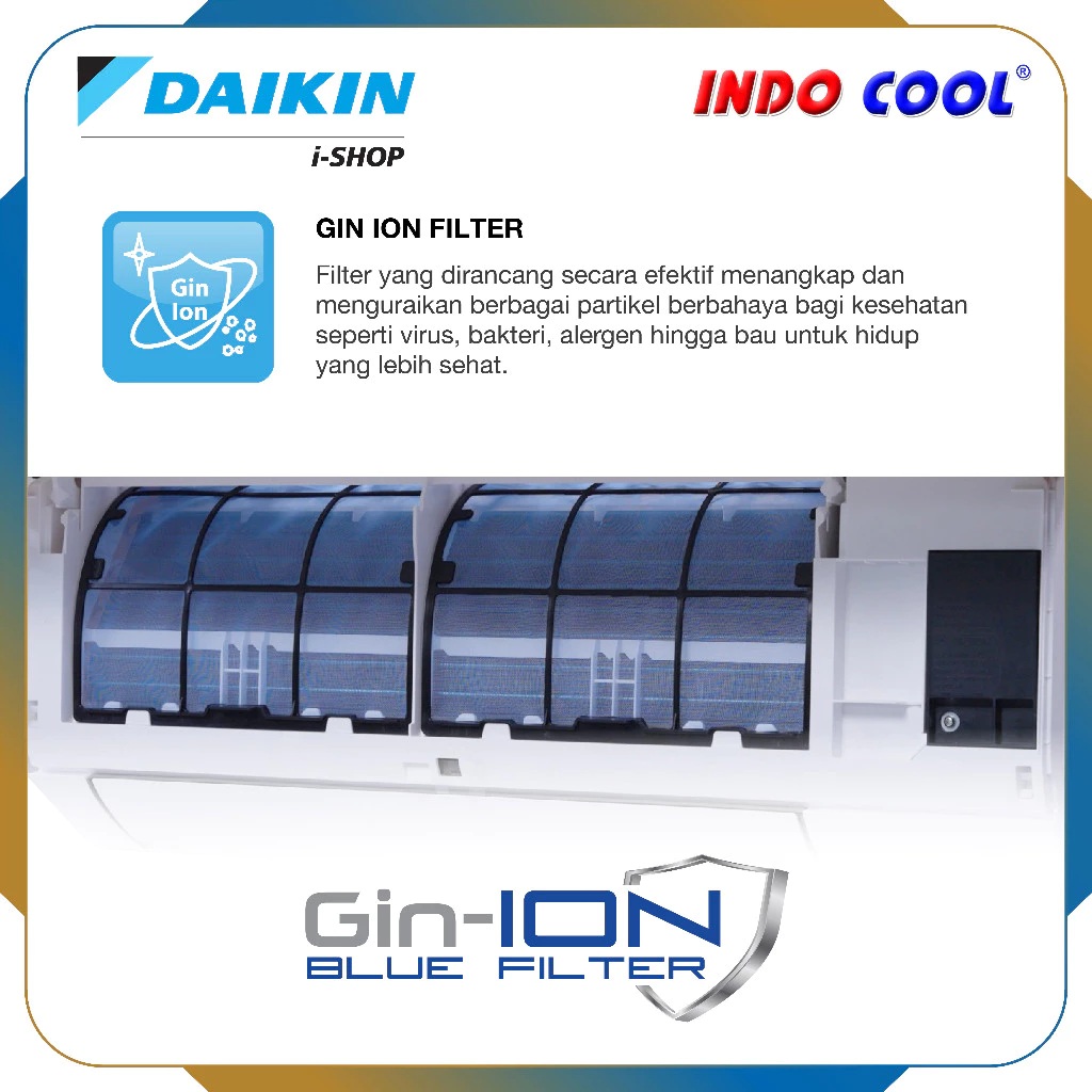 Daikin Airconditioning Indonesia Daikin AC Split BETA Inverter FTKE-Y Series 1.5 PK FTKE35YV14
