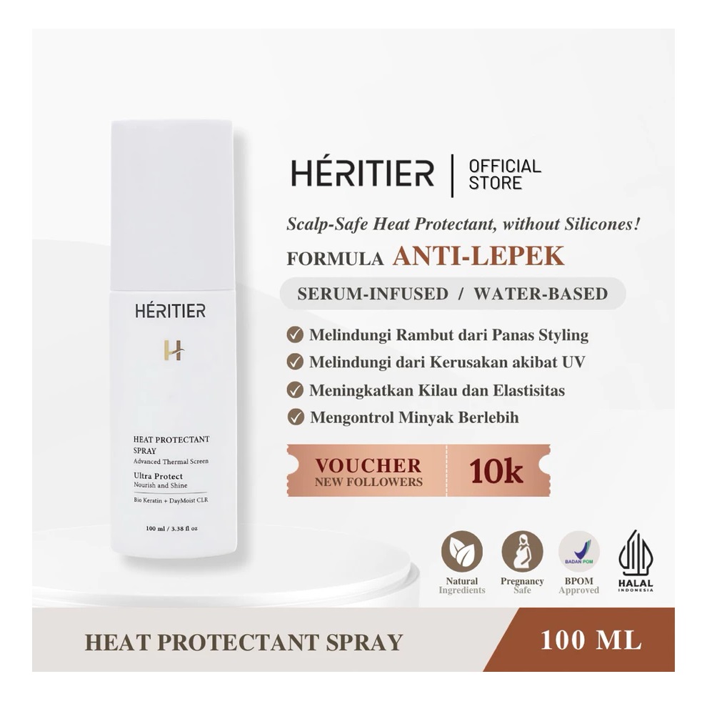 Ethereal Indonesia HÉRITIER Heat Protectant Spray