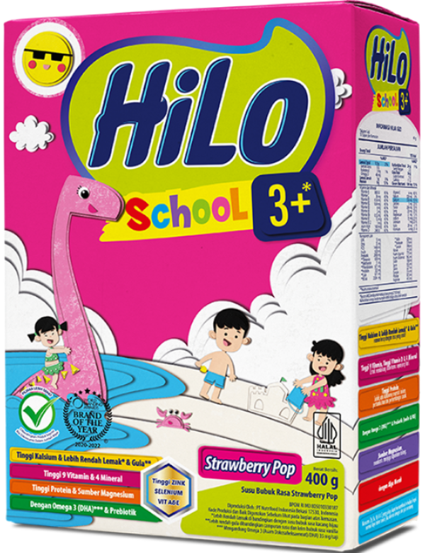 HiLo School 3+ Strawberry Pop
