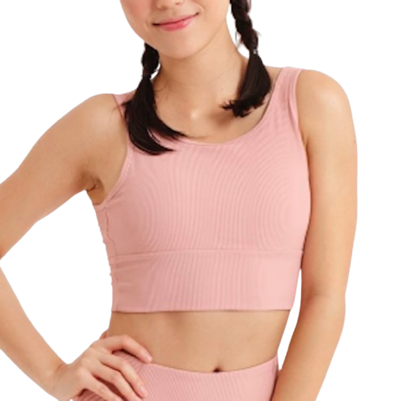 HAPPYFIT Basic Two Ways Pleated Sports Bra 1