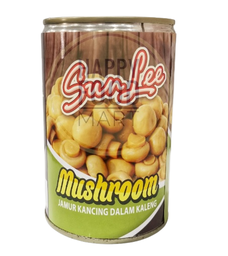 Mushrooms / Jamur Kancing dalam Kaleng