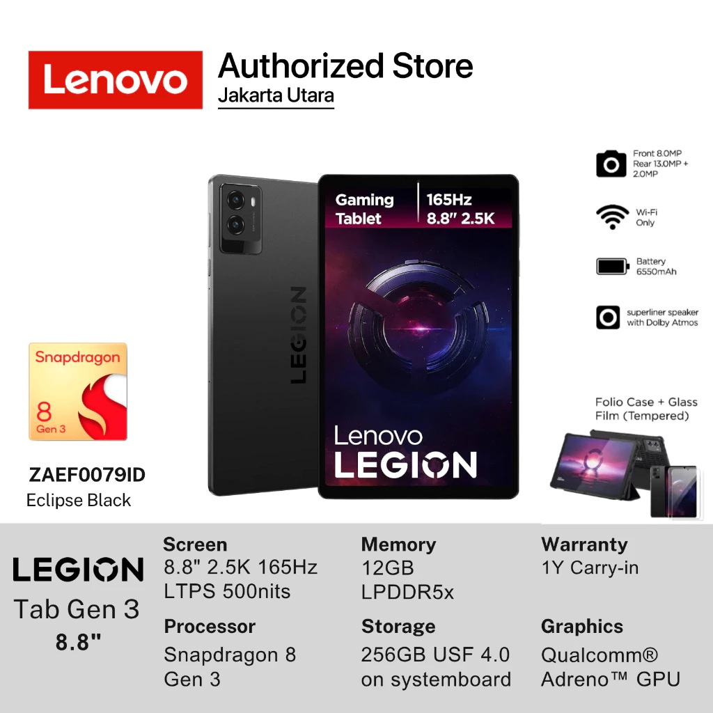 Lenovo Lenovo Legion Tab Gen 3
