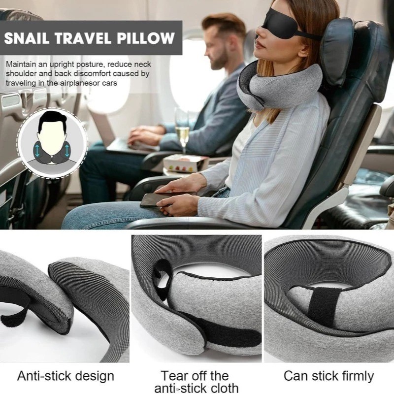  Poxvalzor U-shaped Travel Pillow A
