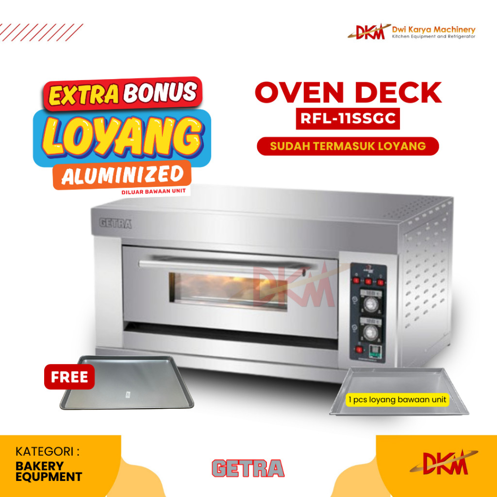 Royal Sutan Agung GETRA Gas Baking Oven  RFL-11SSGC