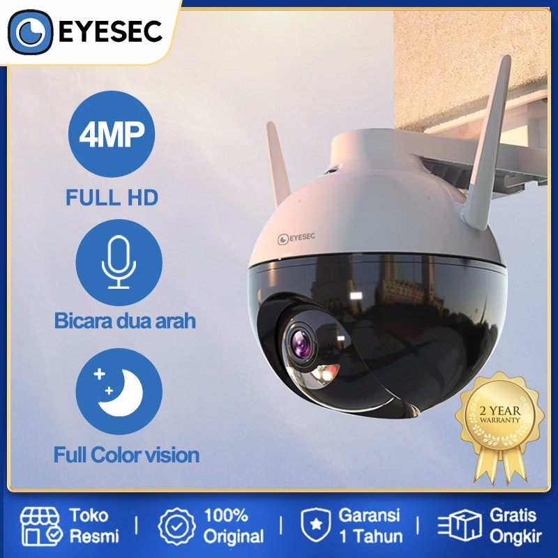 EYESEC 4MP FHD IP Camera CCTV WiFi Oudoor 4