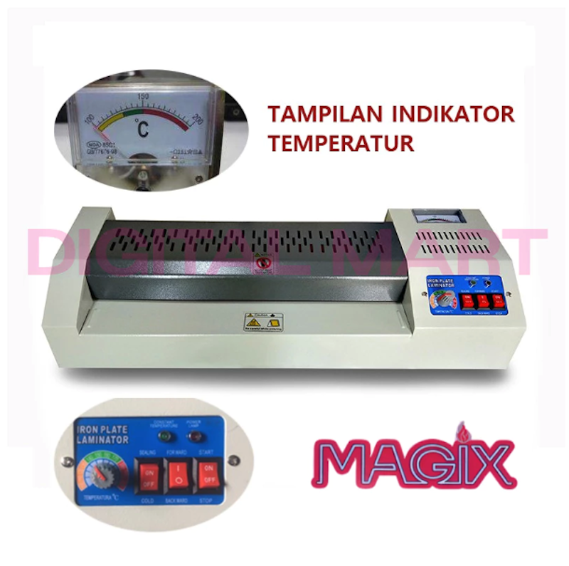 MAGIX Iron Plate Laminator A3 4