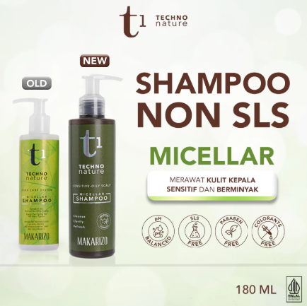 Makarizo T1 Techno Nature Micellar Shampoo  2