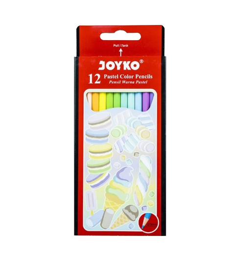 JOYKO ｜ 12 Pastel Color Pencil ｜ CP-125P