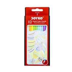 12 Pastel Color Pencil