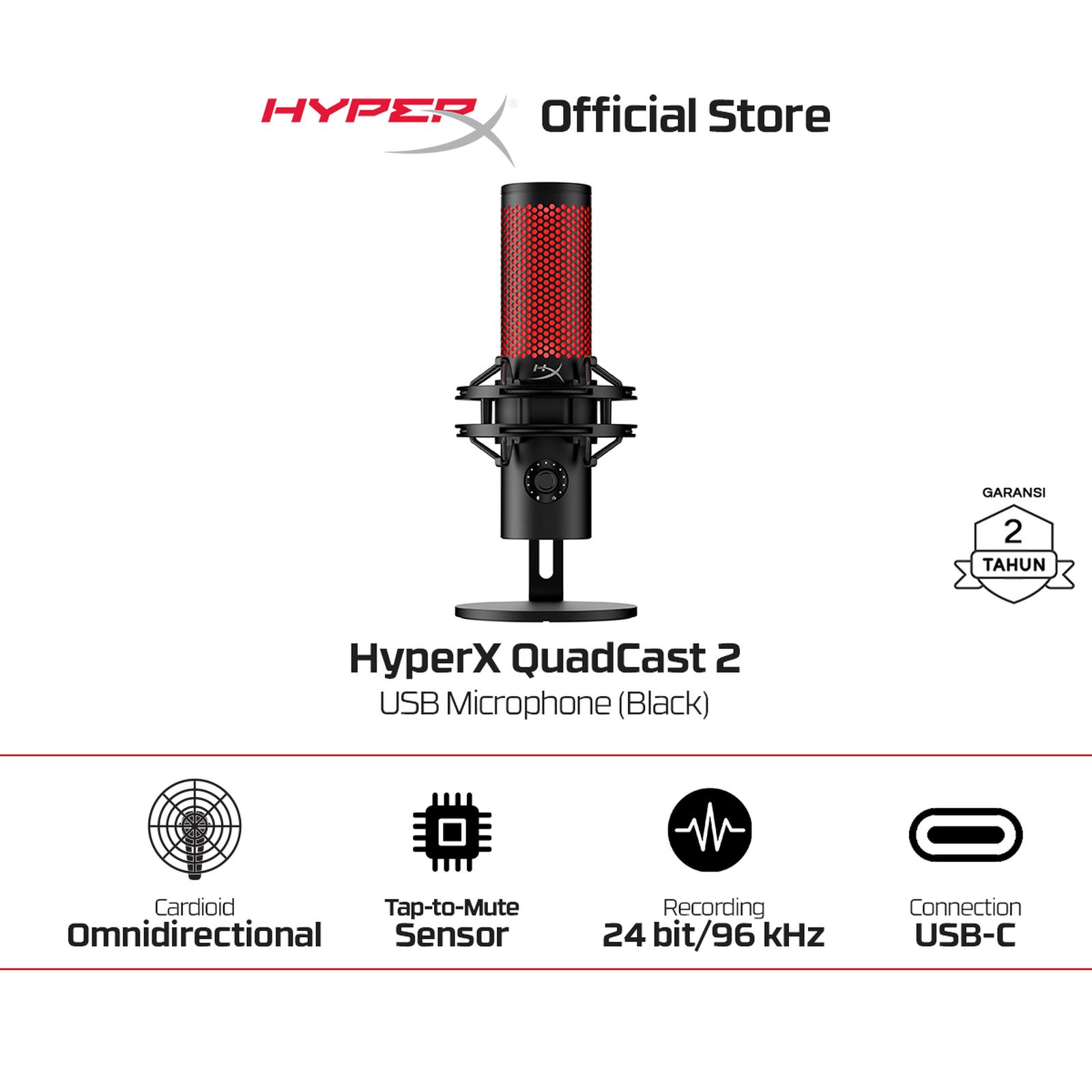 HP HyperX QuadCast 2 USB Microphone 