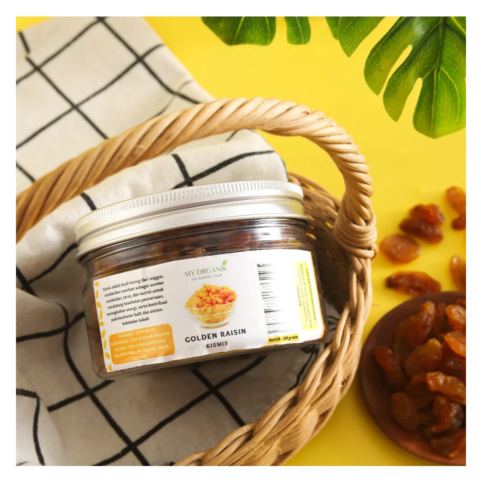  My Organik Golden Raisins 